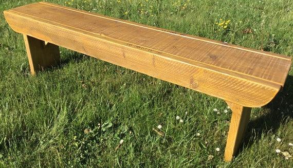 NEW! Golden Oak Old School Antique 3ft Rustic Solid Reclaimed Pine Dining Plank Table Chair Bench - Village Orchard Furniture