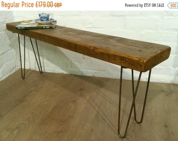 Halloween Sale 5ft Hairpin Legs Solid Rustic Vintage Reclaimed