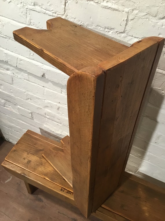 June Sale Old School Antique 6ft Rustic Solid Reclaimed Old Pine Dining Plank Table Chair Bench - Village Orchard Furniture