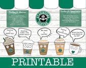 Starbooks Coffee Shop Reading Bulletin Board Classroom/door Decor ...