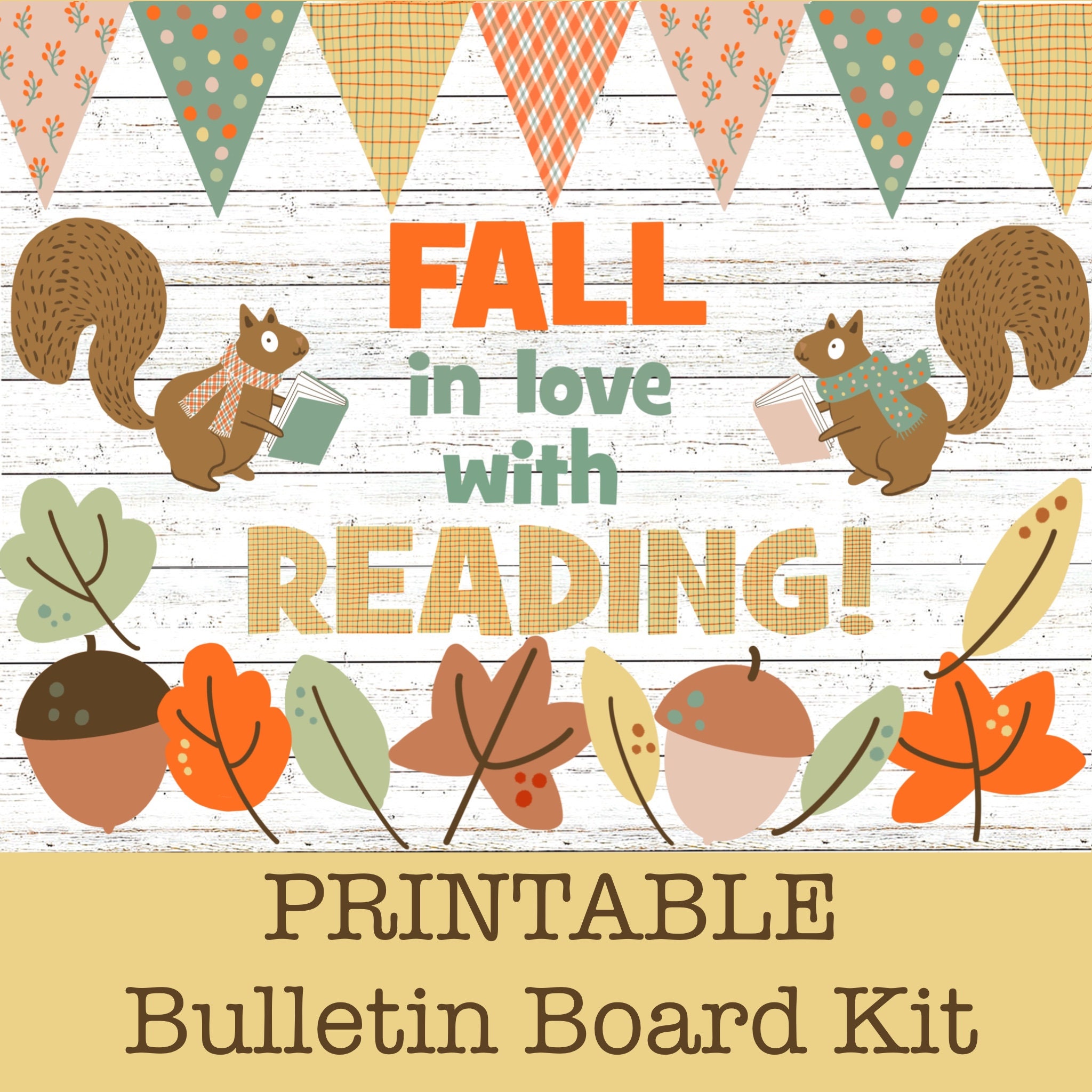 Bulletin Board Letters Printable - Etsy
