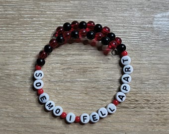 My Chemical Romance Friendship Bracelet: MCR Black Parade Tour