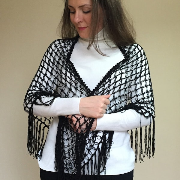 beaded shawl