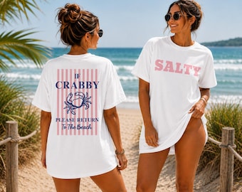 Please Return to Beach If Crabby Shirt | Salty Shirt