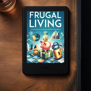 Frugal Living eBook | Savings Goal | How to Budget | No Spend Challenge | Money Management Finance Guide | Budgeting Tips | Smart Spending