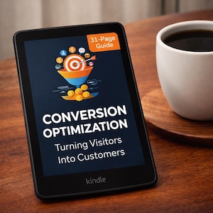 Conversion Optimization Guide | Marketing Strategies to Turn Visitors Into Customers (eBook PDF)