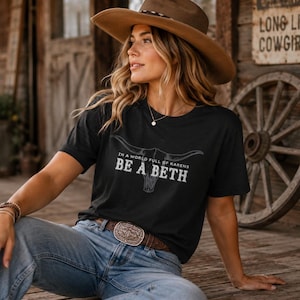 Sei ein Beth Dutton Ranch Südwest-Shirt | Yellowstone-T-Shirt