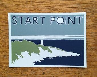 START POINT POSTCARD - Pack of 5