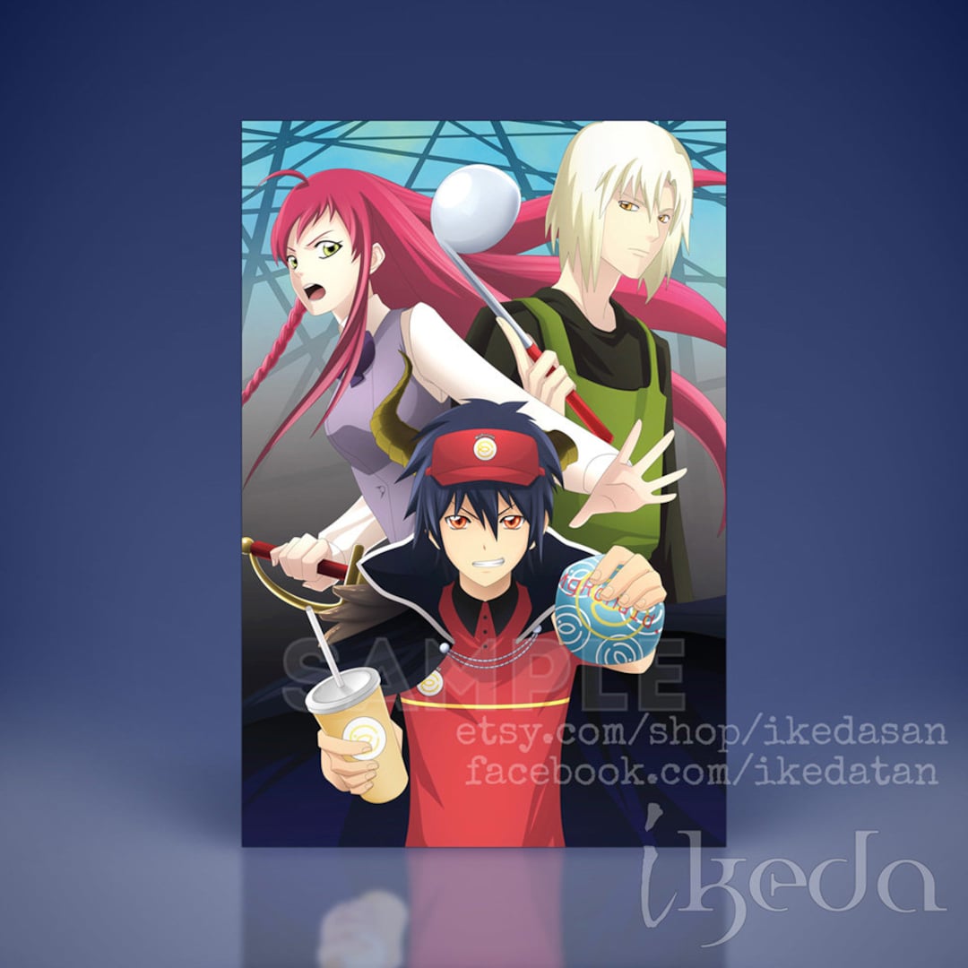 The Devil a Part-timer Sadao Maou/satan Jacob Emi - Etsy