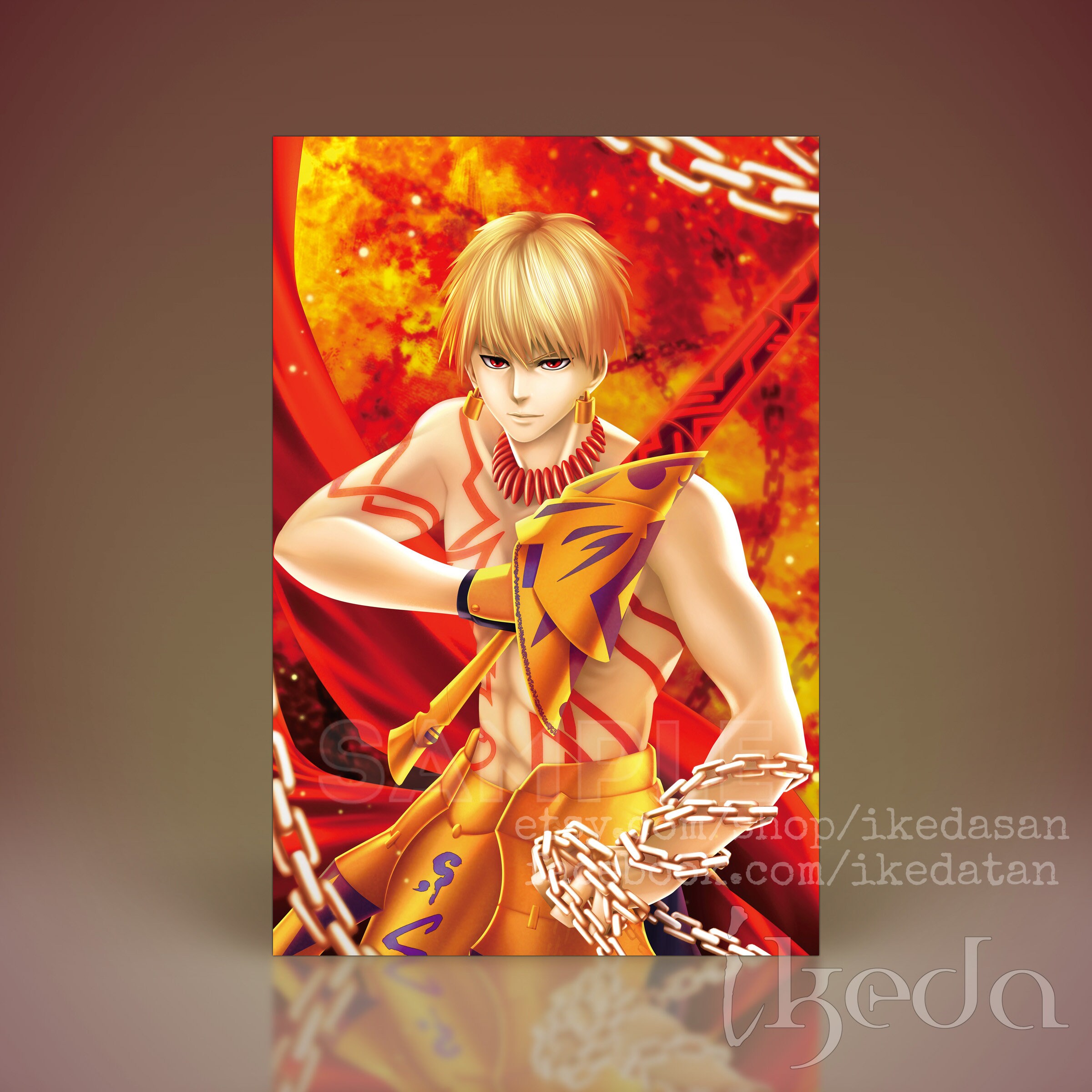 Fate Grand Order Hollow Ataraxia Gilgamesh archer BUNDLE - Etsy Canada