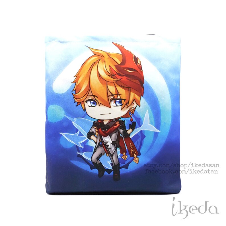 Hydro Tartaglia \u2022 Childe Genshin Impact | Double-Sided Tote Bag