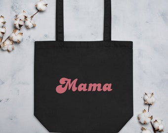 Classic Mama Tote Bag, Aesthetic Tote Bag, Shopping Bag, Gift for Women Totes, Mothers Day Gift Bag, Planner Bag