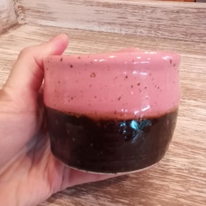 Pink flowerpot, hoya pot, small planter, pink planter, pink pottery