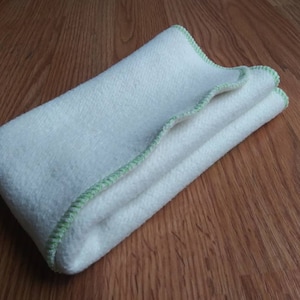 Hemp/Bamboo trifold insert or a booster for cloth diapers