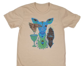 KHEMIA Clothing- Forest Goddess Organic T-Shirt