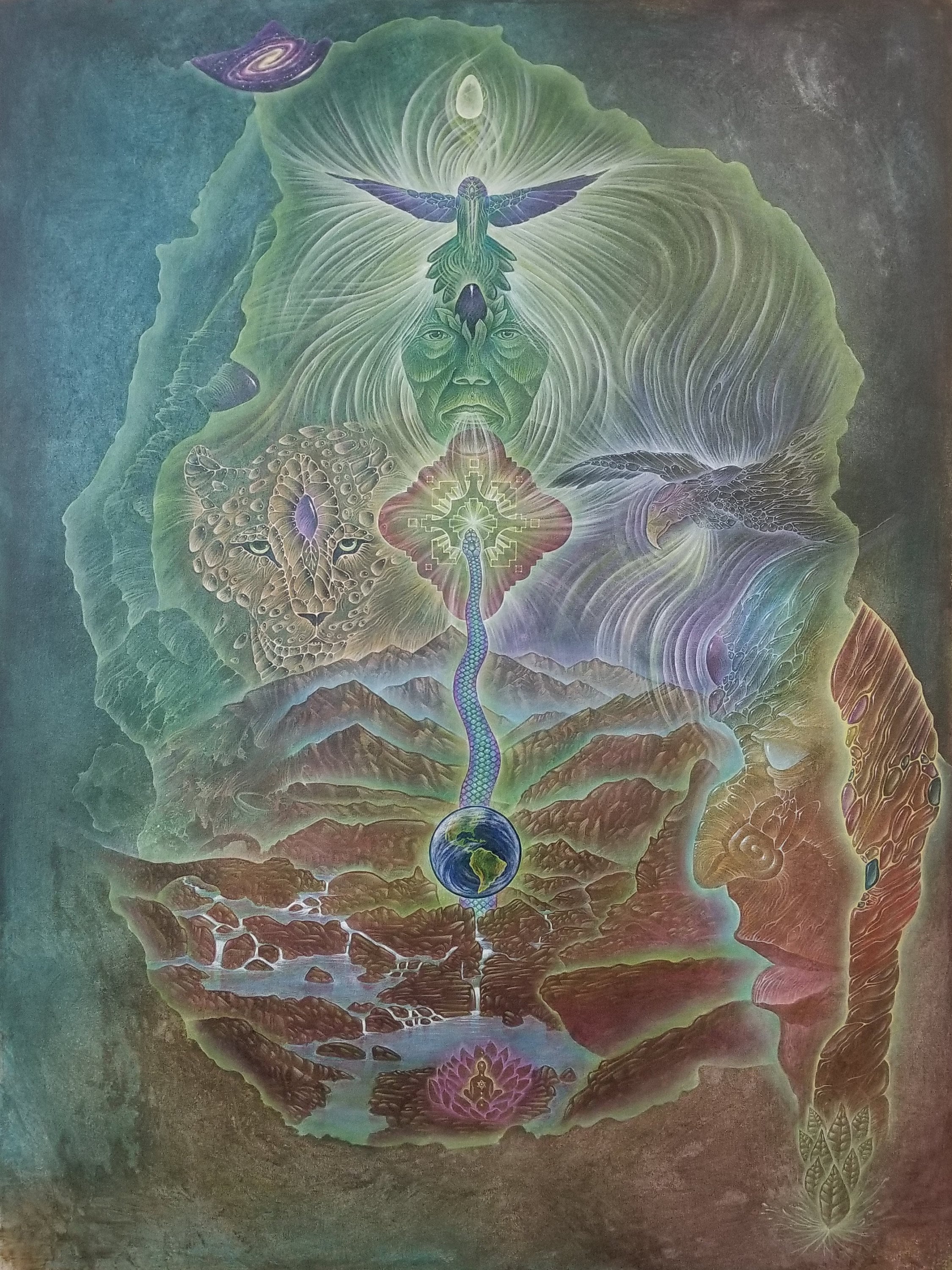 Ayahuasca art - Etsy 日本