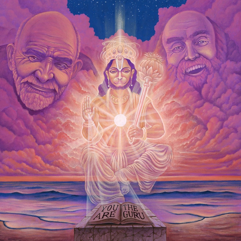 You Are The Guru, Ram Dass Archival Print image 1