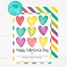 EDITABLE Valentine's Day Cards for Classmates - Printable Valentine's ...