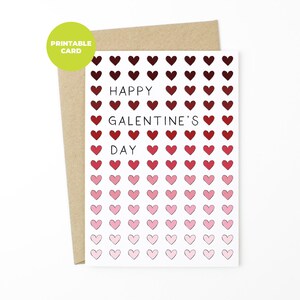 PRINTABLE Galentine&#39;s Day Card - Galentines day card, valentines day card, best friend card, friendship card, galentines day gift,