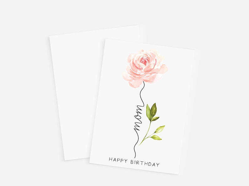 Simple yet stylish, perfect for any mom's special day!