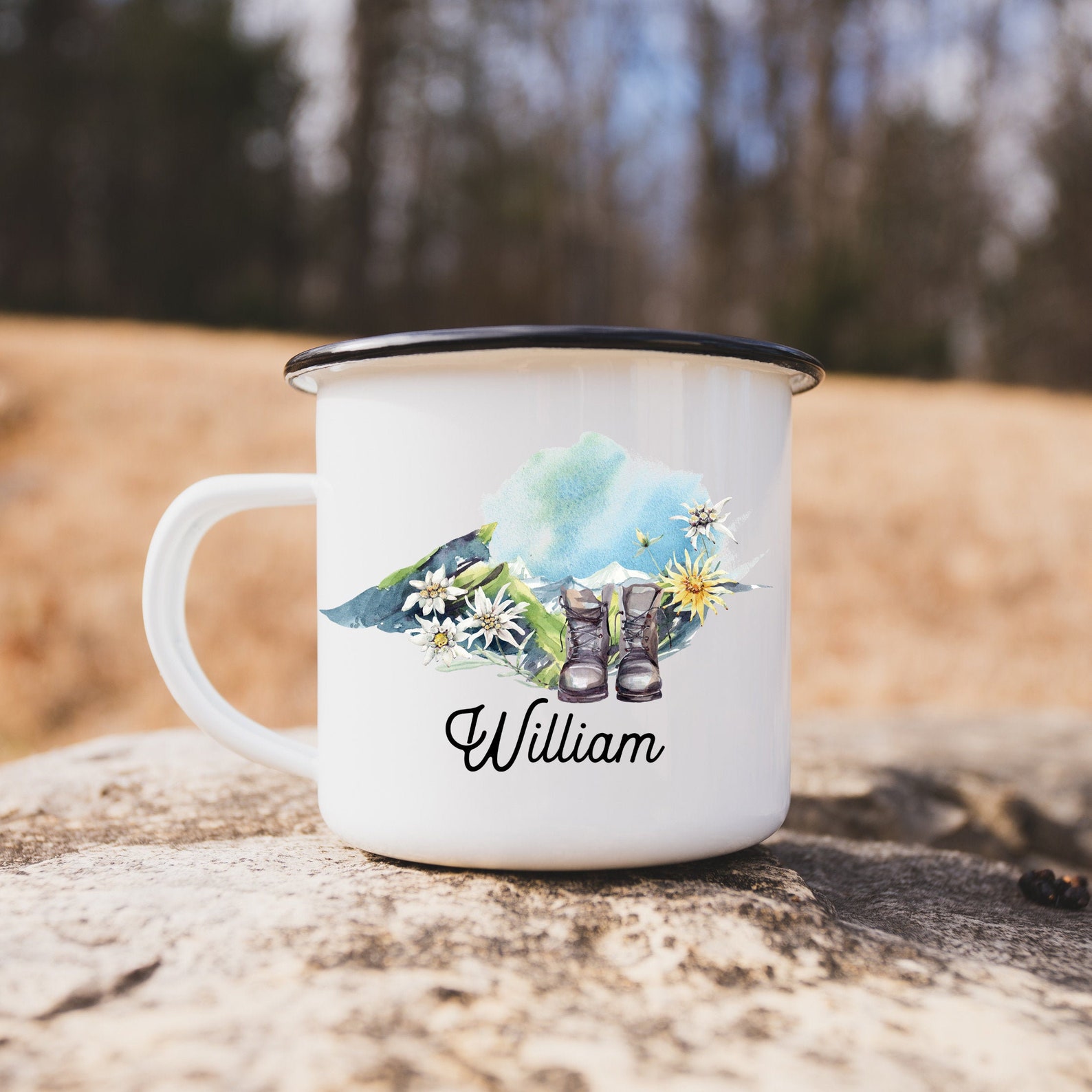 Personalized Hiking Mug Couples Mugs Outdoors Mug Hiking Etsy