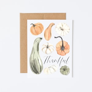 Cartes de remerciement d'automne - Carte de remerciement d'automne, cartes de Thanksgiving
