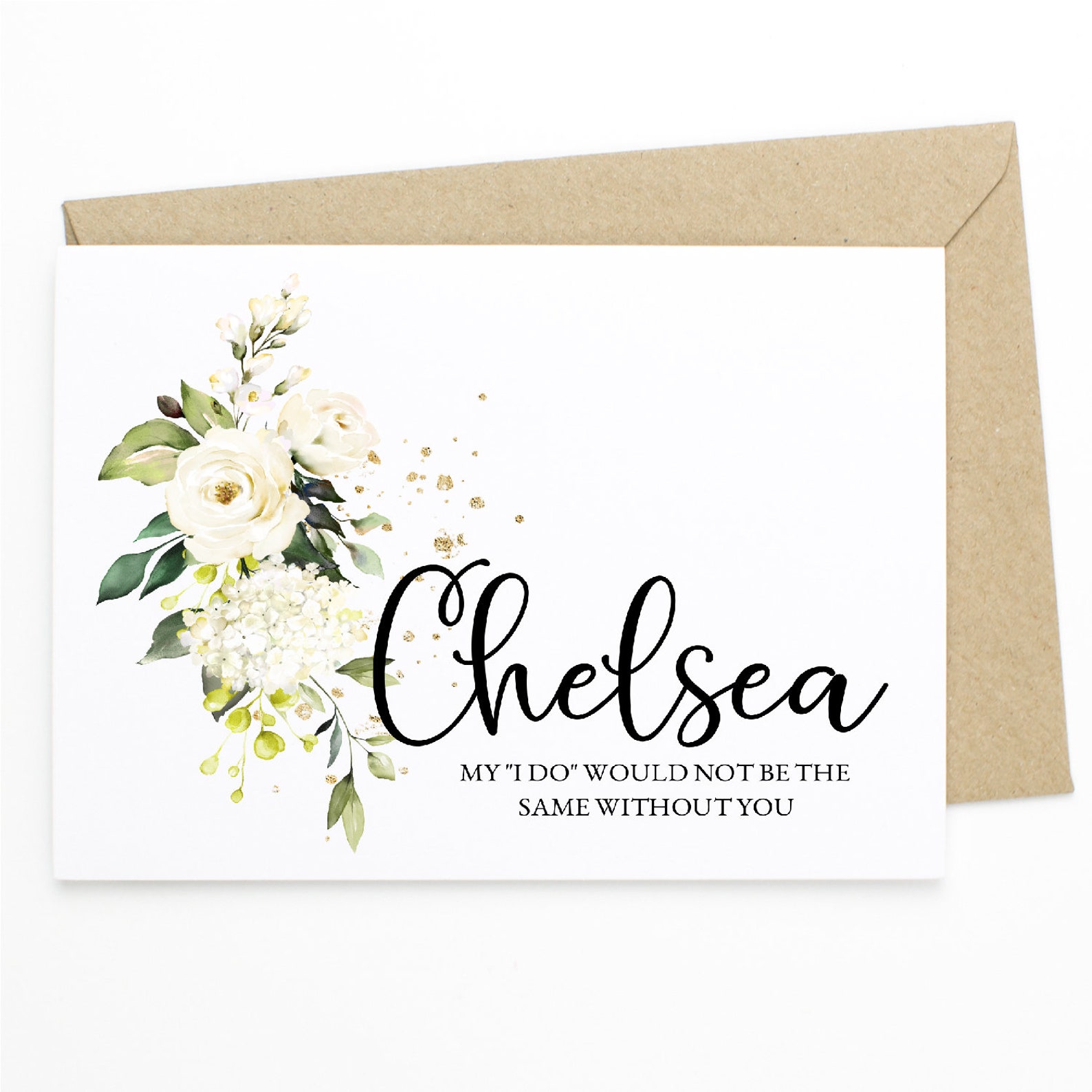 EDITABLE Bridal Party Card Editable Proposal Card Editable | Etsy