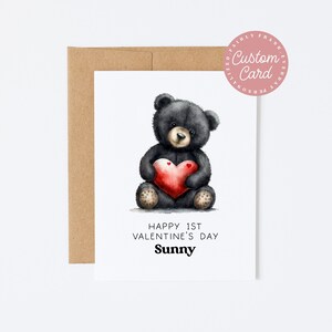 1er carte de voeux de Noël personnalisée - Créez des souvenirs avec une carte souvenir de bébé