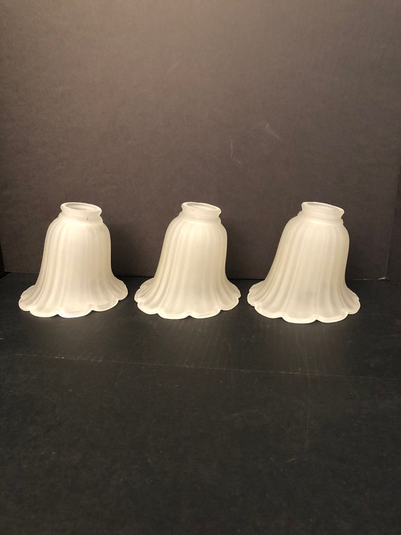 Set of 3 Glass Lamp Shade