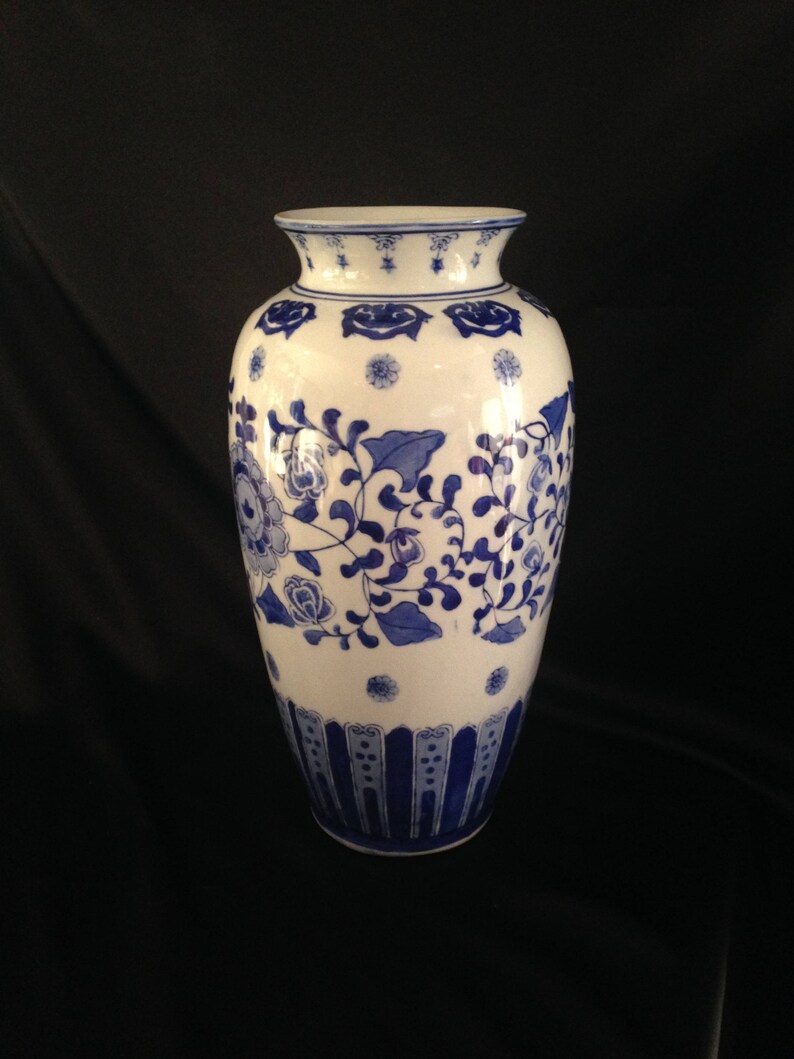 Hand Painted Blue White Vase Made China Blue White Decor Hand Painted Porcelain il 794xN gl79