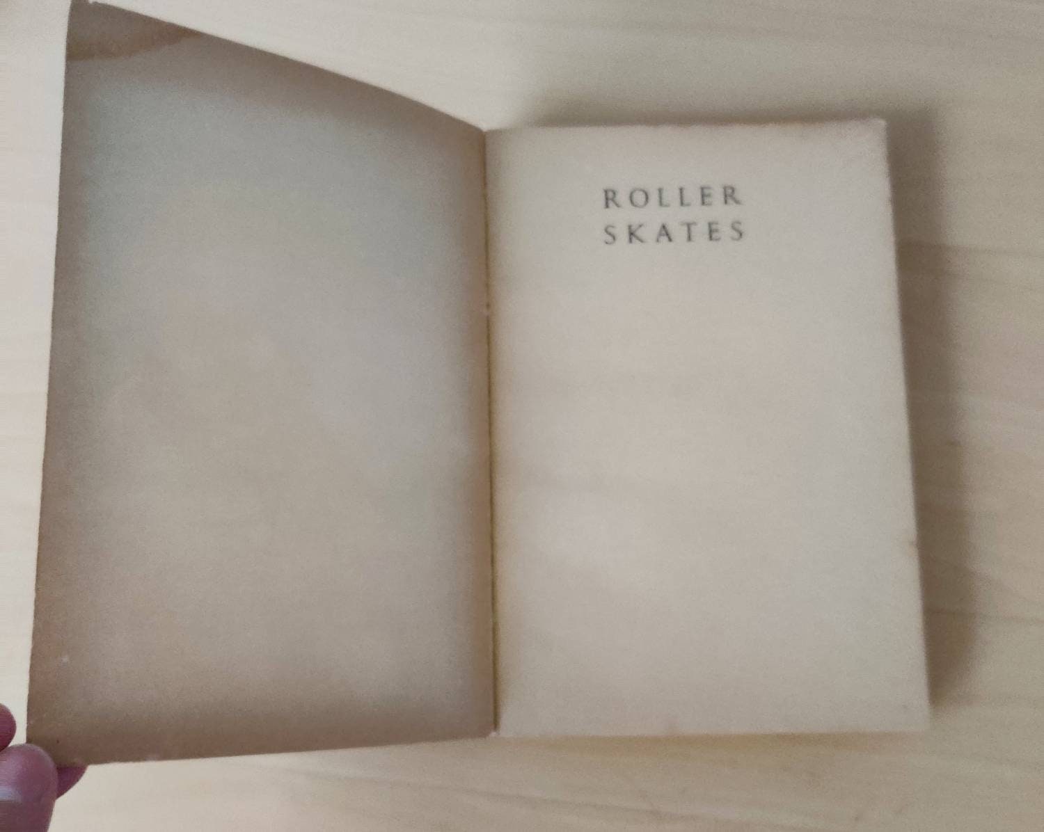1969 Vintage Book Roller Skates by Ruth Sawyer Newberry Prize Winner