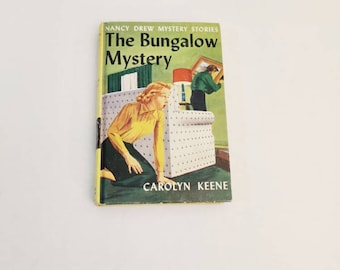 1959 - Nancy Drew The Bungalow Mystery vintage collectable book
