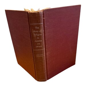 1950 - The Story of Religion in America Vintage Book