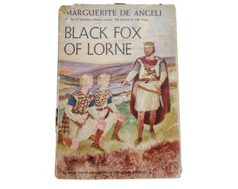 Black Fox of Lorne: 1956 Vintage Children's Viking Novel