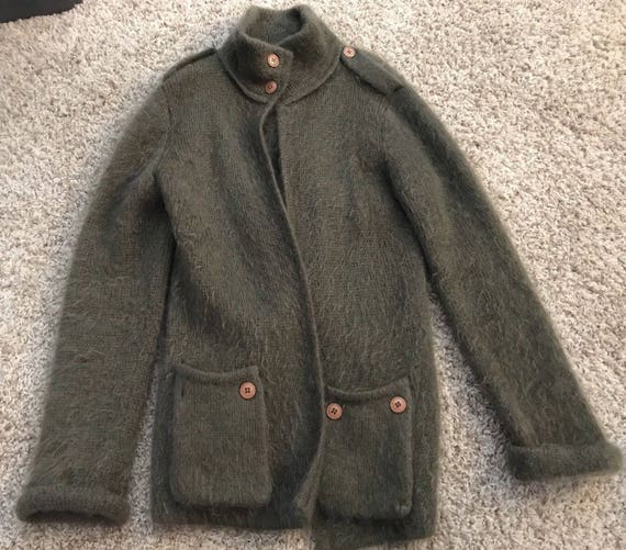 Vintage Neiman Marcus Kid Mohair sweater swingy c… - image 1