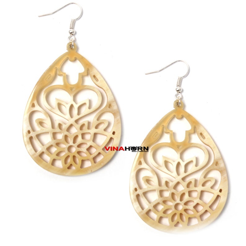 Accessories FREE SHIP Organic Horn earrings ER01473 Horn Jewelry,Horn Pendant