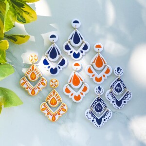 The Art Deco Collection | Polymer Clay Earrings