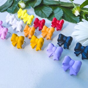 Bows Bows Bows | Polymer Clay Studs