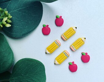 Back-To-School | Polymer Clay Earrings