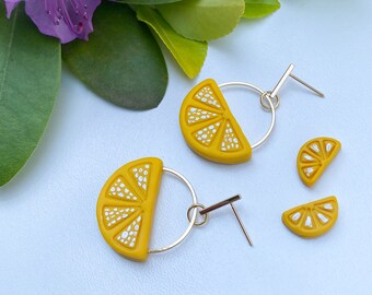 The Lemon Drops | Polymer Clay Earrings