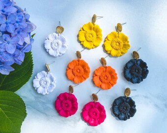 The Poppy Collection | Polymer Clay Earrings
