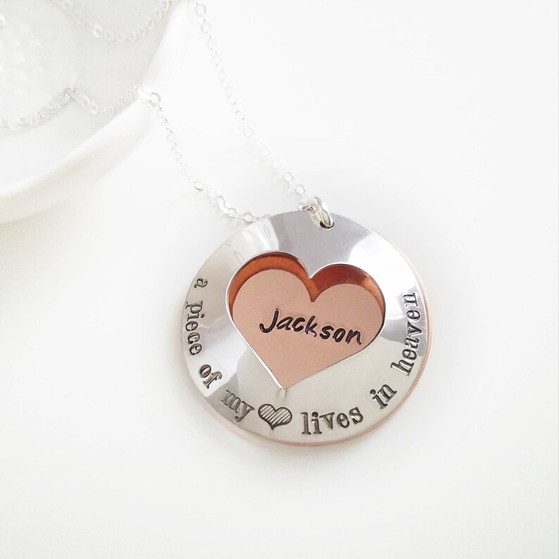 Personalized Memorial Jewelry Memorial Jewelry Memorial Etsy