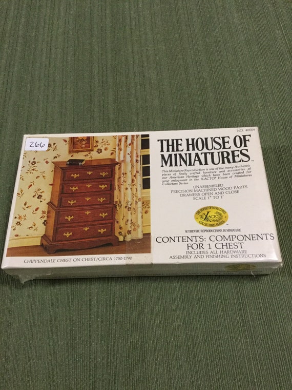 the house of miniatures furniture kits