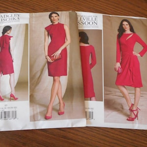 Women&#39;s Formal, semi-Formal Designer dress patterns.  Like new Vogue sewing patterns, Sizes 6-14 or 14-22
