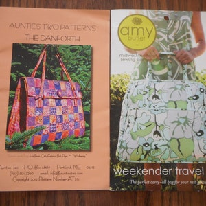 Amy butler weekender bag pattern Etsy
