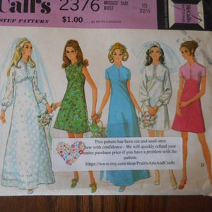 Vintage Women&#39;s Formal / Wedding   Dresses, Vintage, Sizes 10, Bust 32 1/2&quot;