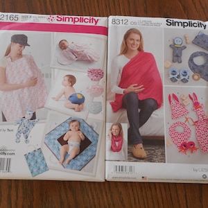Baby Accessories, Nursing cover ups, Bunting, Bibs, changing pad, more.  Your choice of like new patterns