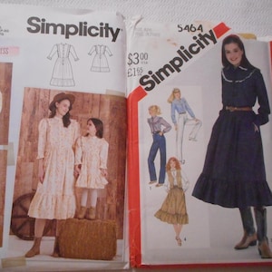 Women and girl&#39;s Western Wear; Dresses and separates. Your choice of like new sewing patterns.