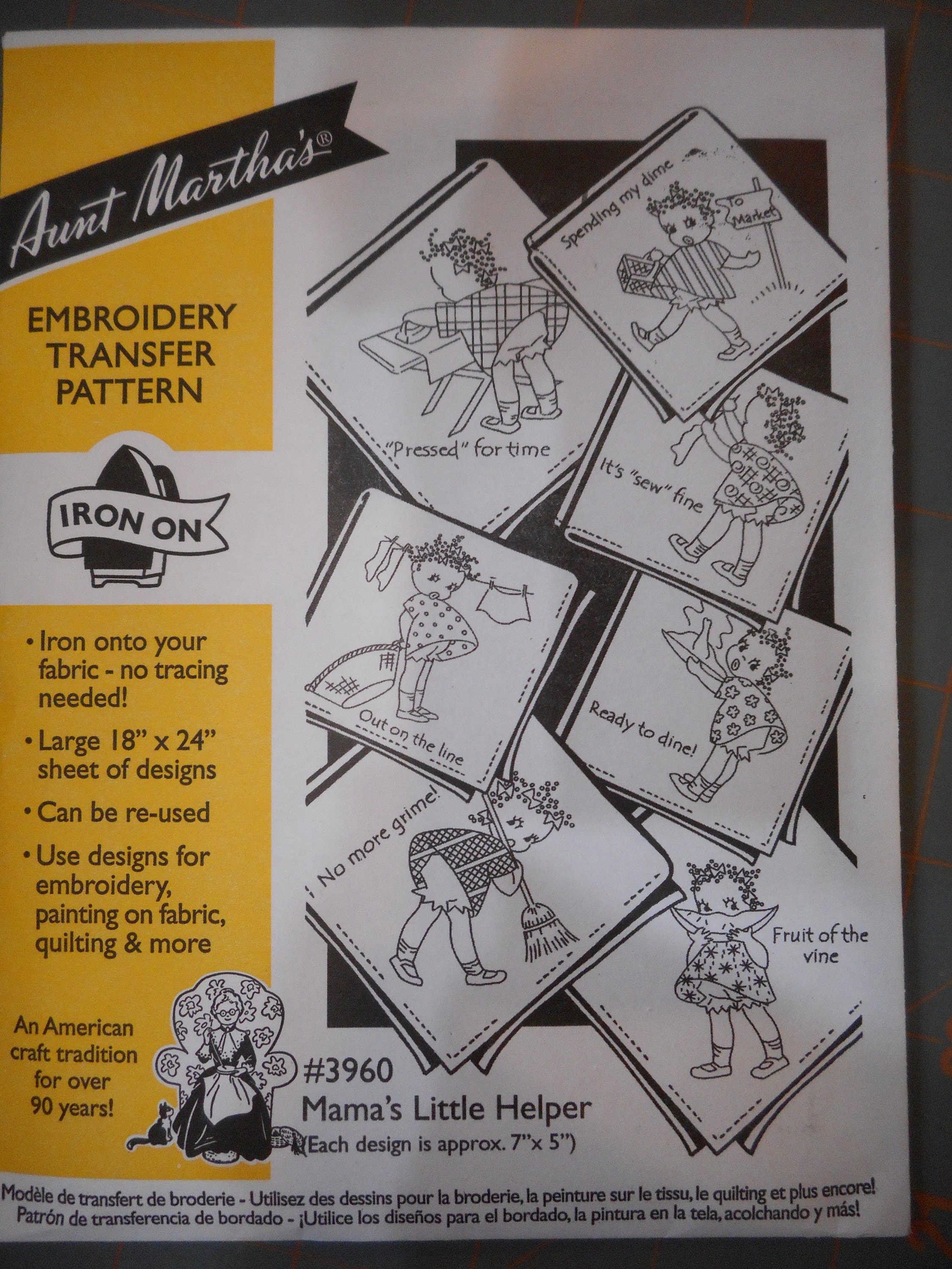 Aunt Martha's Transfer Patterns Book Set