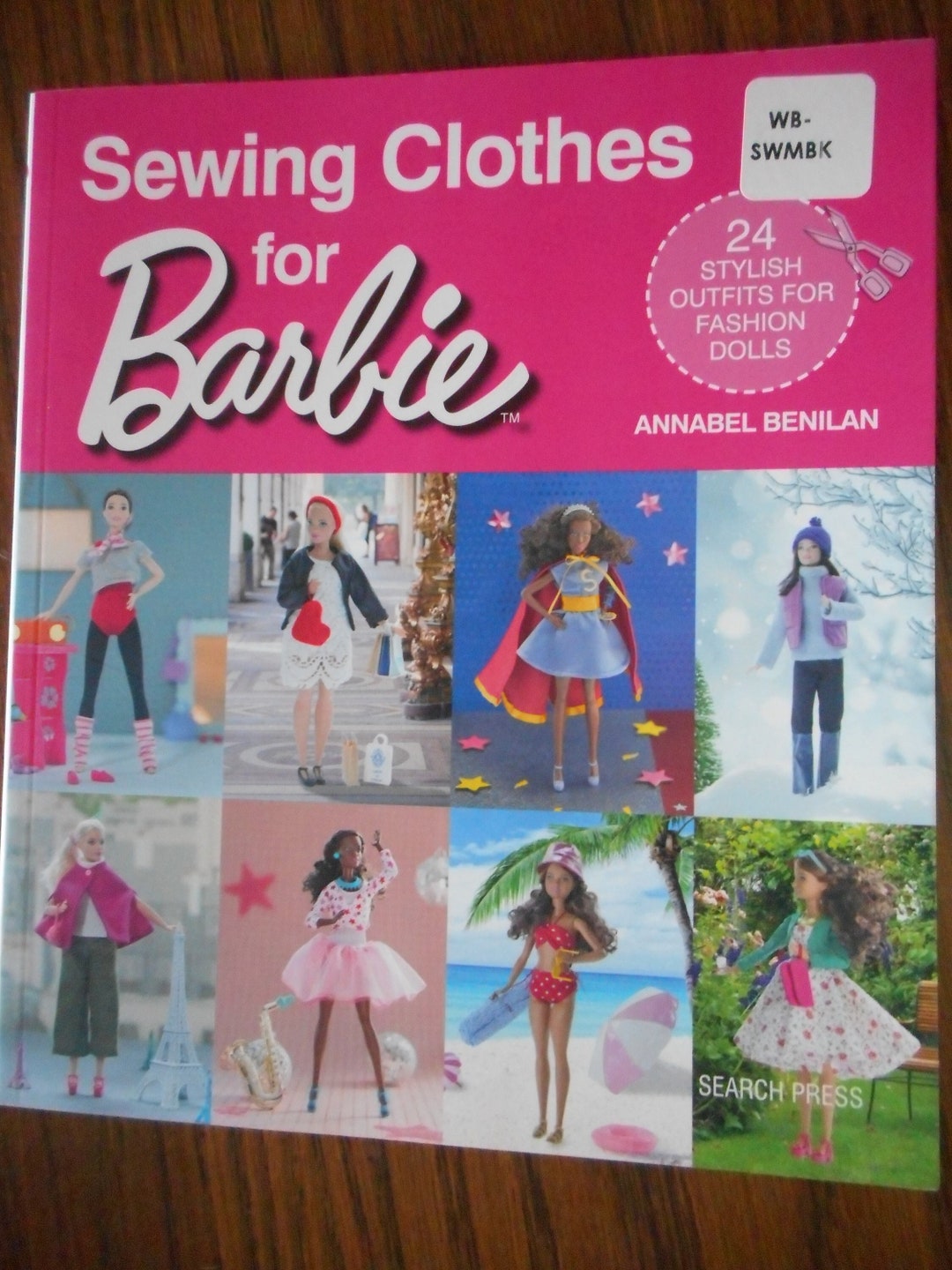 Sewing Clothes for Barbie Softcover Book by Annabel Benilan. 24 Stylish Outfits for Fashion Dolls. Like New. Etsy New Zealand